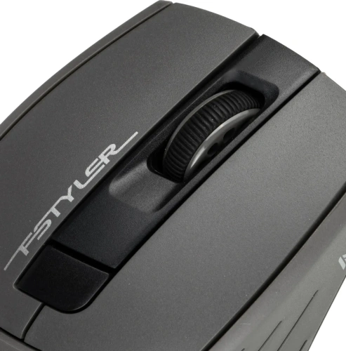 Мышь беспроводная A4Tech Fstyler FG30S серый, 2000 dpi, кнопки - 6 [FG30S серый]