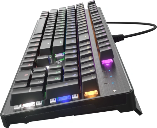 Клавиатура Oklick 970G DARK KNIGHT механическая черный USB Gamer LED [970G]