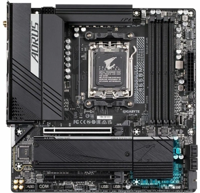 Материнская плата Gigabyte B650M AORUS ELITE AX, AM5, AMD B650 [B650M AORUS ELITE AX]