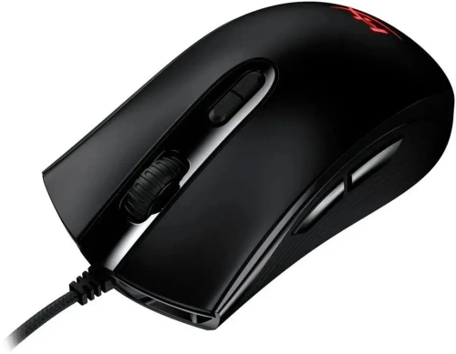 Мышь проводная HyperX Pulsfire Core черный, 6200 dpi, USB, кнопки - 7 [4P4F8AA]