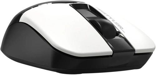 Мышь беспроводная A4Tech Fstyler FB12S черный/белый, 1200 dpi [FB12S USB PANDA]