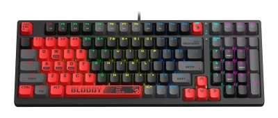 Клавиатура A4Tech Bloody S98 (SPORTS RED) проводная USB красный/черный [SPORTS RED]