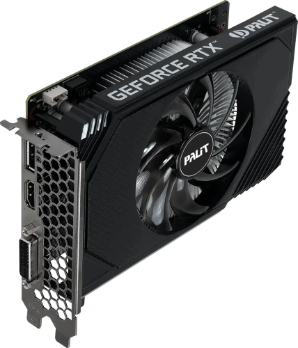 Видеокарта Palit RTX3050 STORMX 6Gb NVIDIA GeForce RTX 3050 6Gb PCI-E 4.0 96bit GDDR6 [NE63050018JE-1070F]