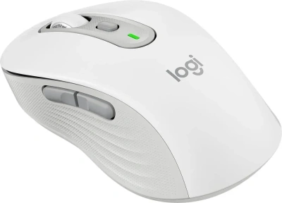 Мышь беспроводная Logitech M750 белый, 4000 dpi, радиоканал, Bluetooth, USB, кнопки - 5 [910-006271]
