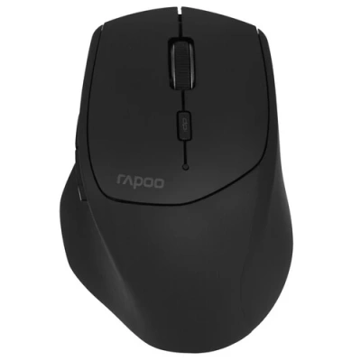 Мышь беспроводная Rapoo MT550 черный, 1600 dpi, радиоканал, Bluetooth [17745]