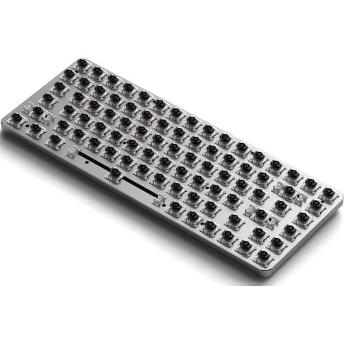 Клавиатура беспроводная механическая Satechi SM1 Slim Mechanical Backlit Bluetooth Keyboard, белый/серый ST-KSM1LT-RU [ST-KSM1LT-RU]