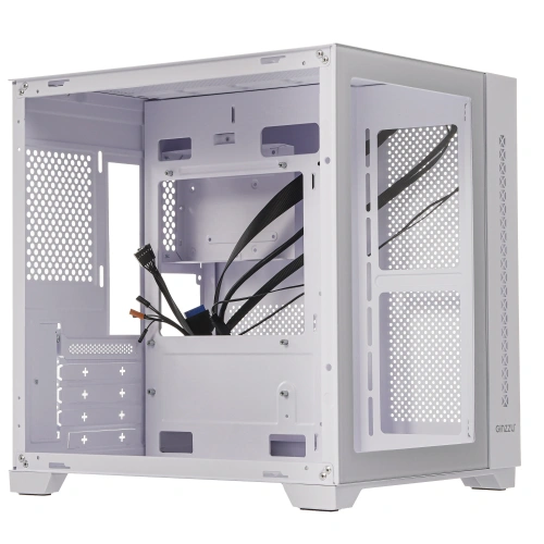 Компьютерный корпус Ginzzu V400 RGb белый [V400]