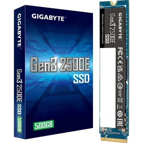 Накопитель SSD GIGABYTE AORUS Gen3 2500E 500Gb M.2 2280, PCIe 3.0 x4 [G325E500G]