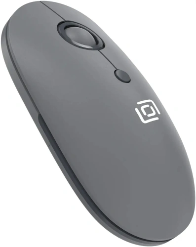 Мышь беспроводная Oklick 408MW графитовый, 1600 dpi, радиоканал, USB, кнопки - 4 [2007533]