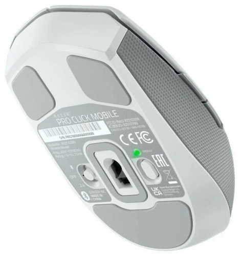 Мышь беспроводная Razer Pro Click Mini белый, 12000 dpi, радиоканал, Bluetooth, USB, кнопки - 7 [RZ01-03990100-R3A1]