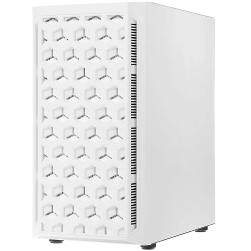 Компьютерный корпус Powercase Mistral Micro T3W, Tempered Glass, Mesh, 2x 140mm + 1х 120mm 5-color fan, белый, mATX [CMIMTW-L3]