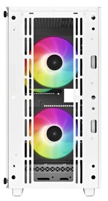 Компьютерный корпус DeepCool CC360 WH ARGb (R-CC360-WHAPM3-G-1) (mATX, без БП, 2xUSB, с окном)