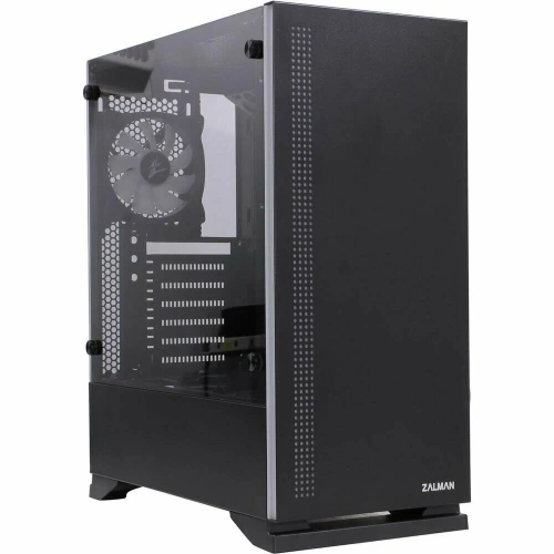 Компьютерный корпус ZALMAN S5, ATX, BLACK, WINDOW, 2xCOMBO (3.5" or 2.5"), 4x2.5" [S5  BLACK]