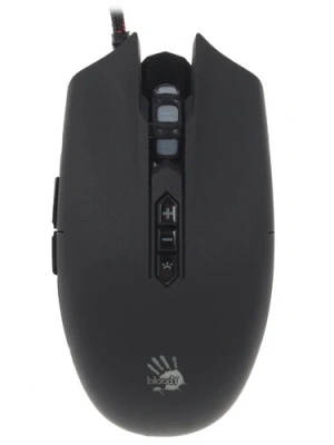Мышь проводная A4Tech Bloody черный, 3200 dpi, USB, кнопки - 8 [Q80]
