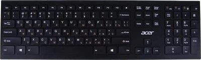 Клавиатура Acer OKR010 беспроводная, USB, Радиоканал, черный [ZL.KBDEE.003]