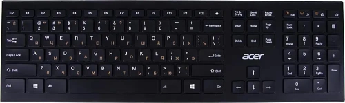 Клавиатура Acer OKR010 беспроводная, USB, Радиоканал, черный [ZL.KBDEE.003]