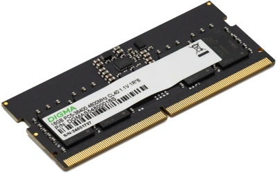 Оперативная память DDR5 16GB 4800MHz Digma DGMAS54800016S RTL PC5-38400 CL40 SO-DIMM 262-pin 1.1В single rank Ret [DGMAS54800016S]