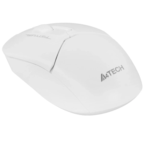 Мышь беспроводная A4Tech Fstyler 1200 dpi, радиоканал, USB, кнопки - 3 [FG12 белый]