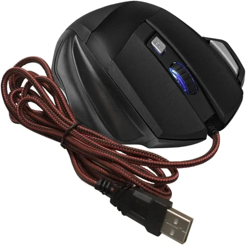 Мышь проводная ExeGate Gaming Standard Laser GML-793 черный, 3200 dpi, USB, кнопки - 7 [EX289487RUS]