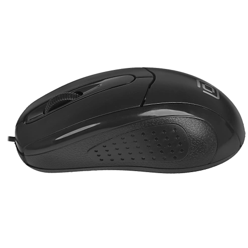 Мышь проводная Oklick 305M черный, 1000 dpi, USB, кнопки - 3 [305M черный]