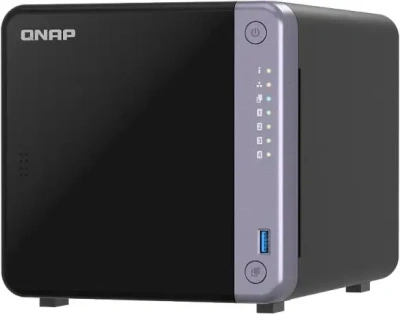 Сетевое хранилище NAS Qnap TS-432X-4G 4-bay настольный Alpine AL-524 [TS-432X-4G]