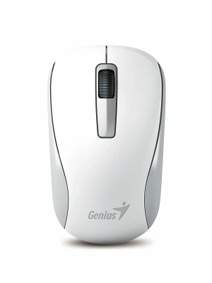 Мышь беспроводная Genius NX-7005 белый, 1200 dpi, радиоканал, USB, кнопки - 3 [31030017401]