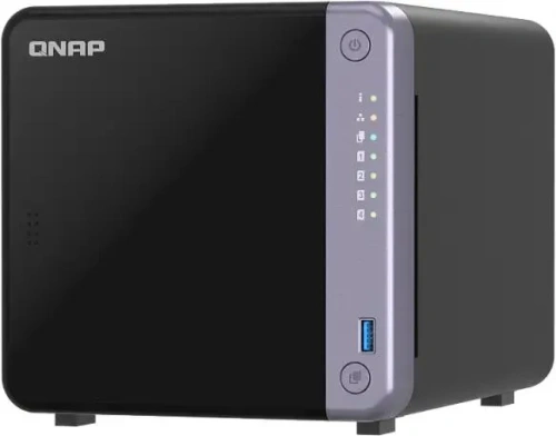 Сетевое хранилище NAS Qnap TS-432X-4G 4-bay настольный Alpine AL-524 [TS-432X-4G]