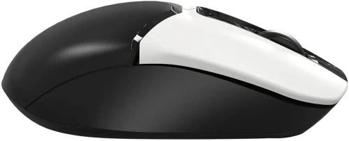 Мышь беспроводная A4Tech Fstyler FB12S черный/белый, 1200 dpi [FB12S USB PANDA]
