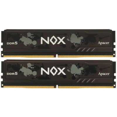Оперативная память Apacer DDR5 32GB Kit (2x16Gb) 5600 MT/s CL40 AH5U32G56C522MBAA-2 NOX w/HS RP [AH5U32G56C522MBAA-2]