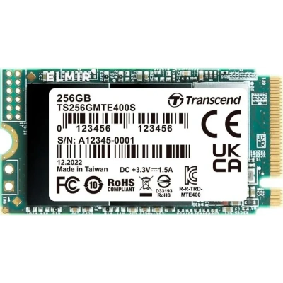 Накопитель SSD 256 Gb Transcend MTE400S 3D TLC NAND, M.2 2242 [TS256GMTE400S]
