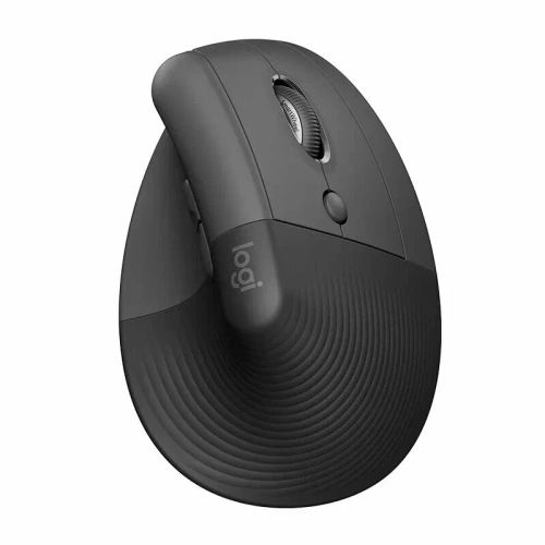 Мышь беспроводная Logitech Lift графитовый, 4000 dpi, радиоканал, Bluetooth, USB, кнопки - 6 [910-006485]