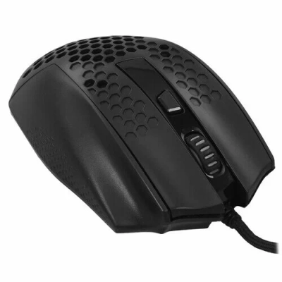 Мышь проводная Defender Redragon Bomber черный, 12400 dpi, USB, кнопки - 7 [71277]