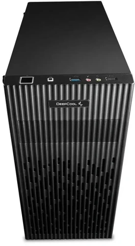 Компьютерный корпус MiniTower Deepcool MATREXX 30 SI черный mATX без БП [DP-MATX-MATREXX30-SI]