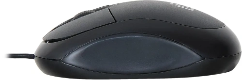 Мышь проводная Oklick 105S черный, 800 dpi, USB, кнопки - 3 [HM-01]