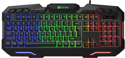Клавиатура Oklick 700G Dynasty проводная, USB, черный [700G черный]