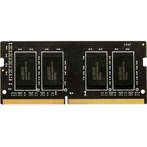 Оперативная память 8GB AMD Radeon™ DDR4 2133 SO DIMM R7 Performance Series Black R748G2133S2S-U Non-ECC, CL15, 1.2V, RTL [R748G2133S2S-U]