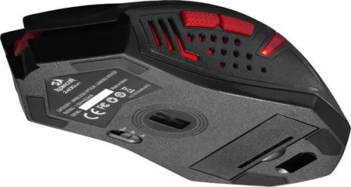 Мышь беспроводная + коврик Defender Redragon M601WL-BA черный, 2400 dpi [78227]