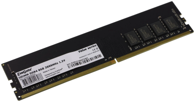 Оперативная память ExeGate 8GB DDR4 2666MHz Value DIMM PC4-21300 [EX283082RUS]