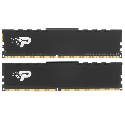 Оперативная память Patriot 16Gb DDR4 2666MHz (2*8Gb) DIMM PC21300, SL Premium [PSP416G2666KH1]