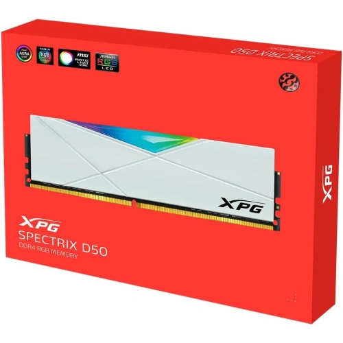 Оперативная память Adata 32GB DDR4 UDIMM, XPG SPECTRIX D50, 3600MHz [AX4U360032G18I-SW50]