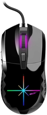 Мышь проводная Genius Scorpion M715 черный, 7200 dpi, USB, кнопки - 6 [31040007400]