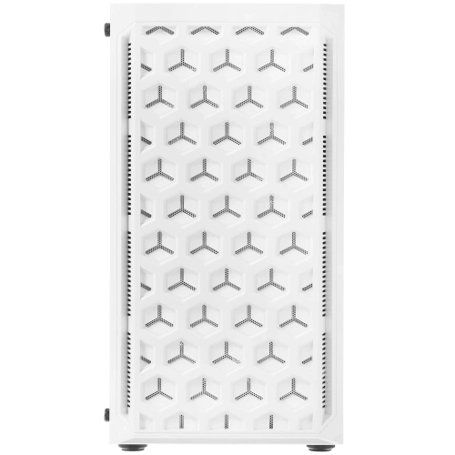 Компьютерный корпус Powercase Mistral Micro T3W, Tempered Glass, Mesh, 2x 140mm + 1х 120mm 5-color fan, белый, mATX [CMIMTW-L3]