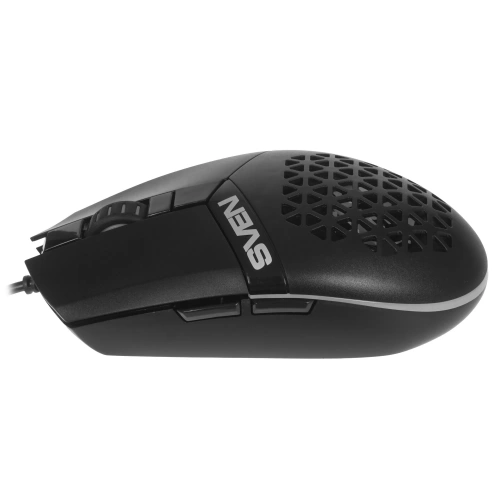 Мышь проводная SVEN RX-G735 черный, 4000 dpi, USB, кнопки - 6 [SV-021467]