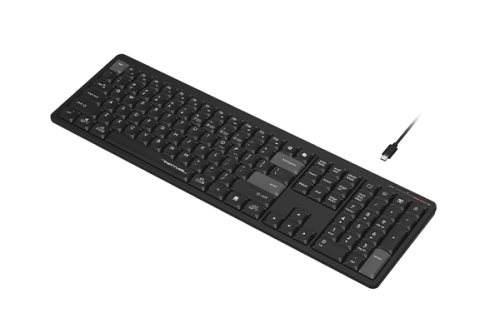 Клавиатура A4Tech Fstyler FBX55C черный USB беспроводная BT/Radio slim Multimedia (FBX55C) [FBX55C черный]