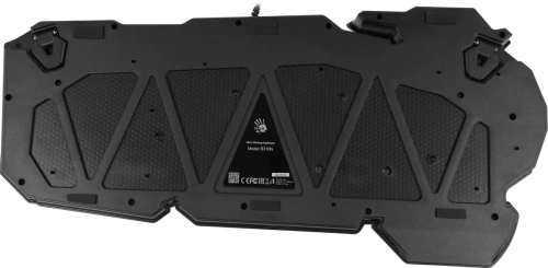 Клавиатура A4Tech Bloody B310N черный USB Multimedia for gamer LED (подставка для запястий) (B310N) [B310N]