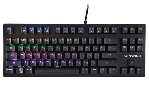 Клавиатура SUNWIND SW-K900G, USB, черный [1422332] [1422332]