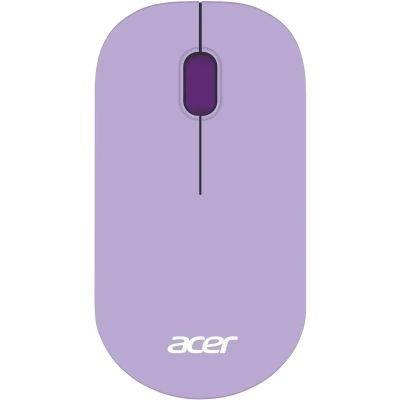 Мышь беспроводная Acer OMR205 фиолетовый, 1200 dpi, радиоканал, USB, кнопки - 3 [ZL.MCEEE.02K]