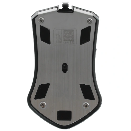 Мышь проводная Qumo Rampage M49 черный, 3200 dpi, USB, кнопки - 6 [ZY-M124]