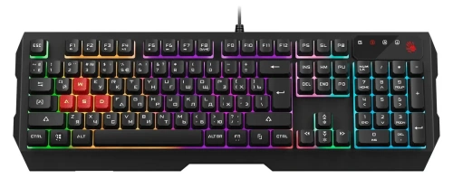 Клавиатура A4Tech Bloody B135N проводная USB черный [B135N]