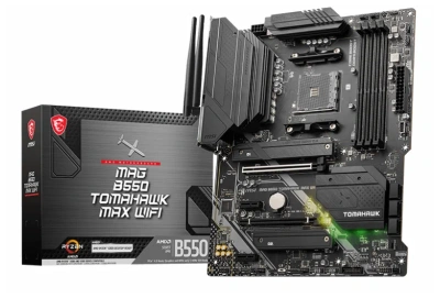 Материнская плата MSI MAG B550 TOMAHAWK MAX WIFI, AM4, AMD B550 [MAG B550 TOMAHAWK MAX WIFI]